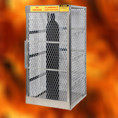 Cylinder Lockers for LPG and Compressed Gas Storage